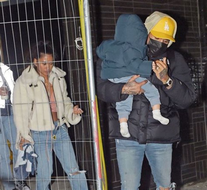 Chris Brown’s Son Aeko, 1, Is So Tall As He Shows Off His Adorable Bun