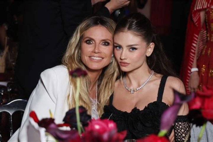 Heidi Klum Shares Rare Photo With Daughter Leni, 19, & Son Henry, 18, Out to Dinner in NYC