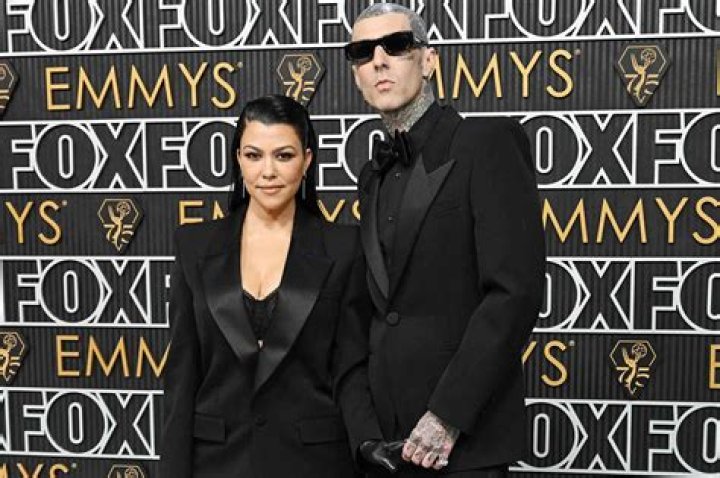 Kourtney Kardashian & Travis Barker Wear Matching Jackets In Italy – Hollywood Life