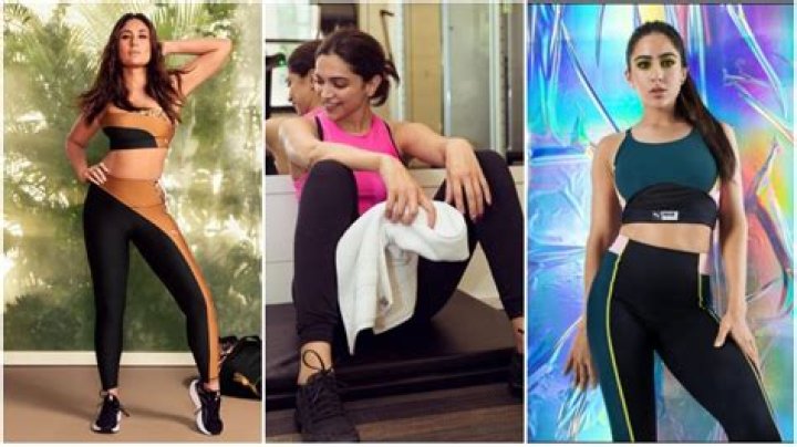Shows Abs In Workout Outfit – Hollywood Life